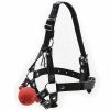 ＜ＳＭ　ＶＩＰ＞鼻フックボールギャグハーネス　（赤）
