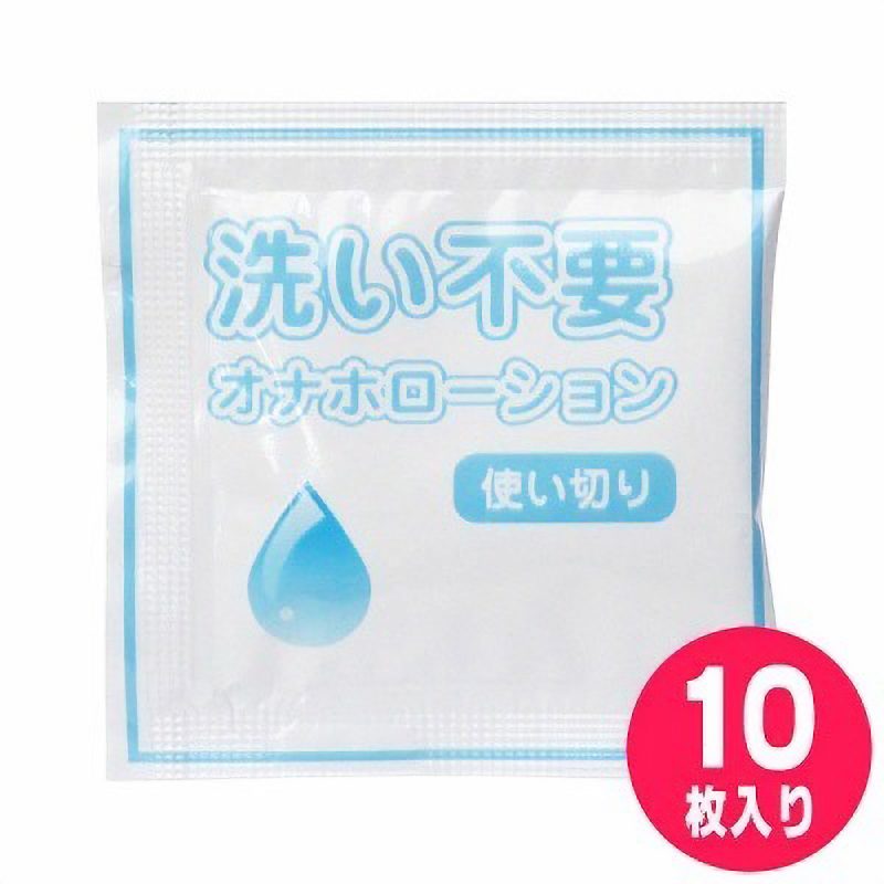 洗い不要オナホ専用ローション　パウチ１０枚セット