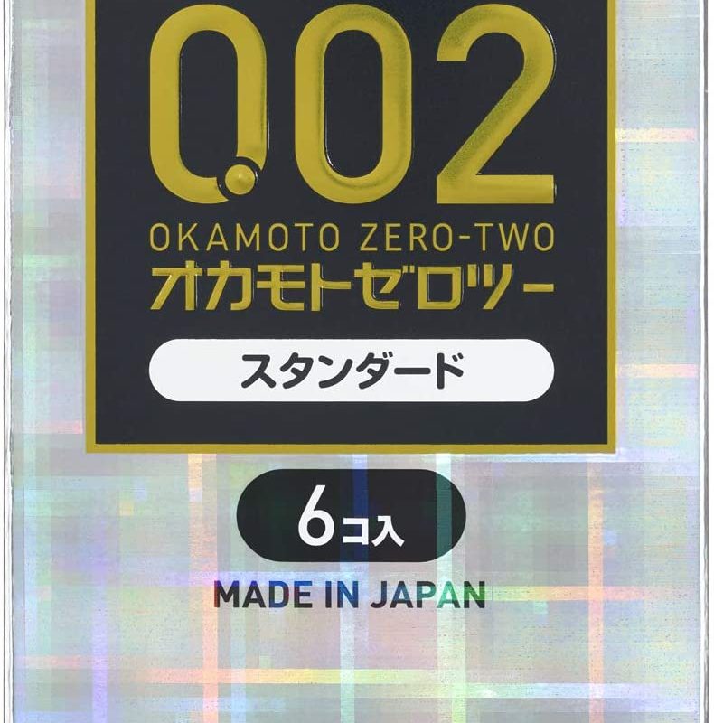 オカモトゼロツー　うすさ均一０．０２　（６個入り）
