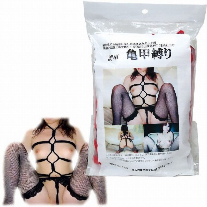 簡単亀甲縛り　（赤）