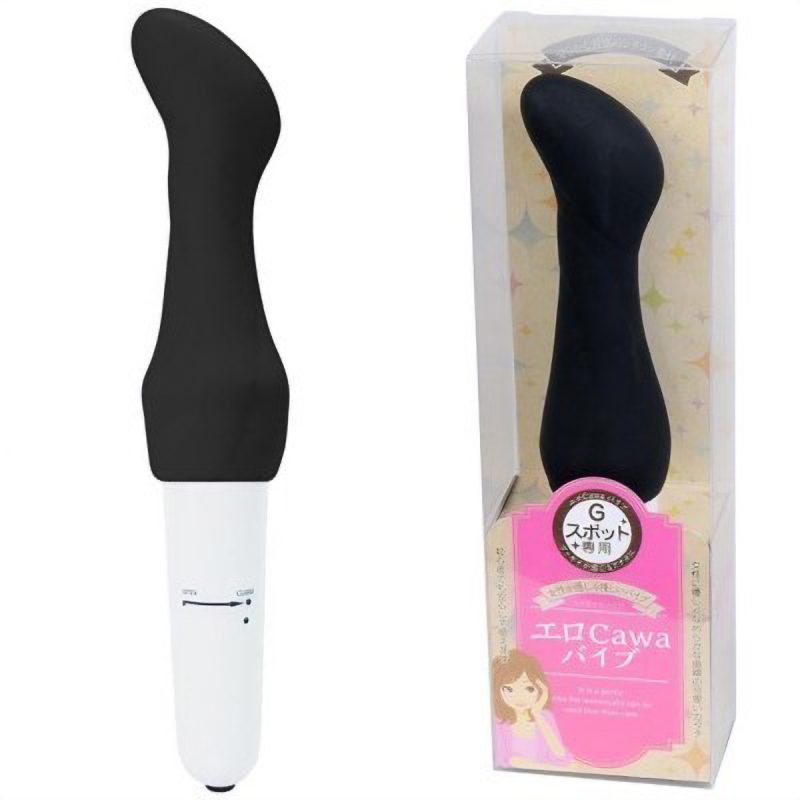 エロＣａｗａバイブ　（Ｇスポット　ブラック）