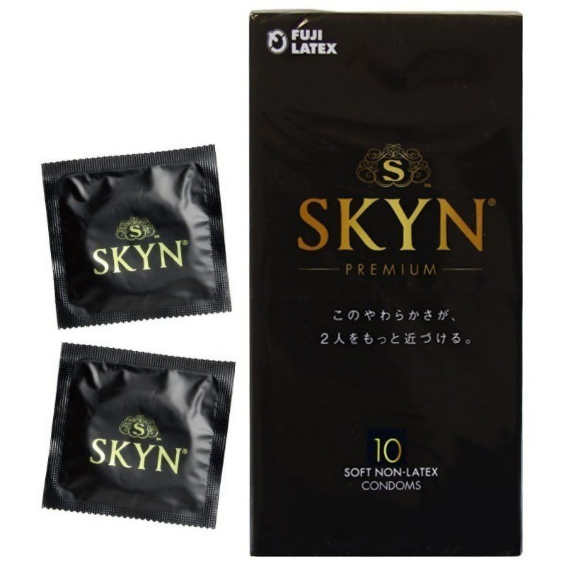 Alternative view of ＳＫＹＮ（スキン）　１０個入×３箱　＋　コンドームケースセット