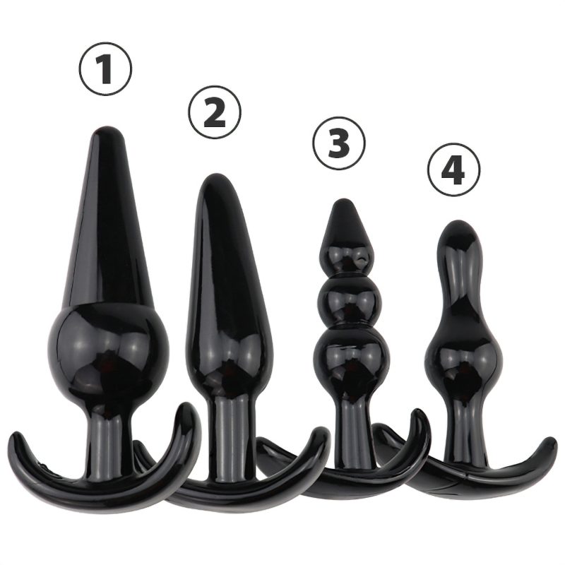 Alternative view of アナル拡張プラグ４種アンカー　「ステップアップ　アナルプラグ」