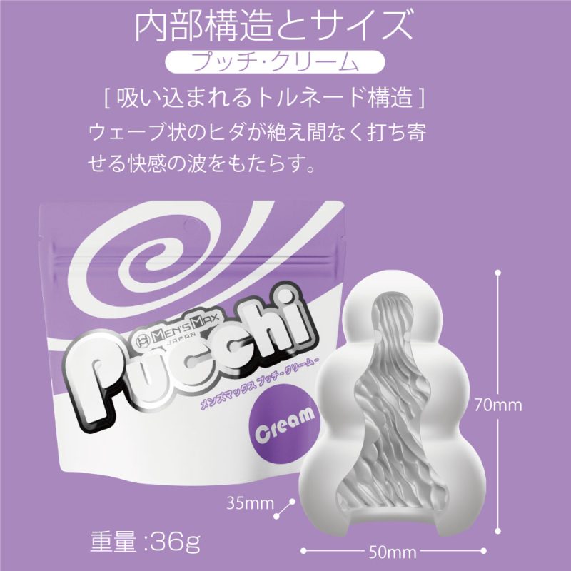 Alternative view of ＭＥＮ’Ｓ　ＭＡＸ　Ｐｕｃｃｈｉ　（Ｃｒｅａｍ）