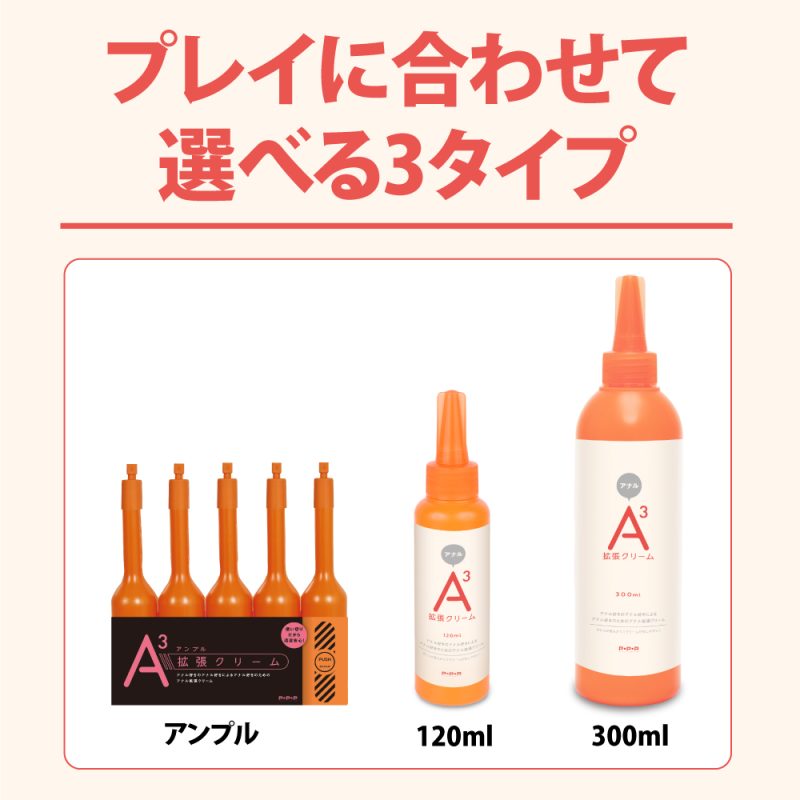 Alternative view of Ａ３アナル拡張クリーム　（３００ｍｌ）