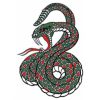 タトゥーシール　大蛇