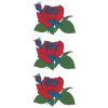 タトゥーシール　赤薔薇