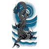 タトゥーシール　大型・雷雲龍
