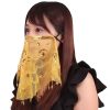 ナイトマスクフェイスベール　イエロー