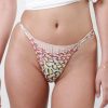 ＵＮＩＳＥＸ　２ｗａｙバブル柄プリント極小脇細はぎ無しハーフバック　レッド
